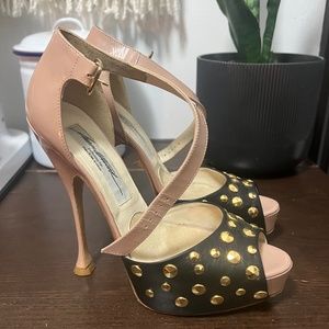 Brian Atwood platforms - SIGNED by Brian himself!